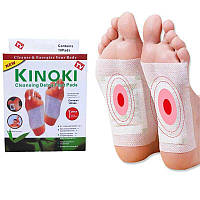 Пластырь для детоксикации Kinoki 10 шт / Детокс-пластыри для выведения токсинов (5707)