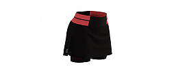 Спідниця спортивна Performance Skirt W розмір XS Чорна/Коралова