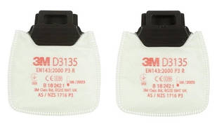 Протиаерозольний фільтр 3М™ D3135 P3 R Secure Click™