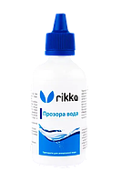 Препарат Rikka Прозрачная вода, 100 ml, на 2500 л. Препарат для очистки воды в аквариуме