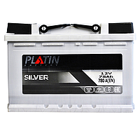 Автомобильный аккумулятор PLATIN Silver MF 78Ah 780A R+ (L3)
