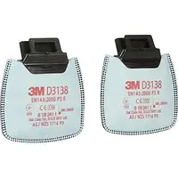 Протиаерозольний фільтр 3М™ D3138 P3 R Secure Click™