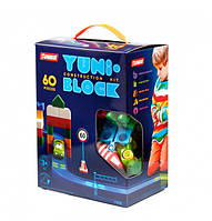 Конструктор дитячий "YUNI-BLOK" 60 деталей, у кор. 32*25*13 см, ТМ Юніка, Україна (14шт)