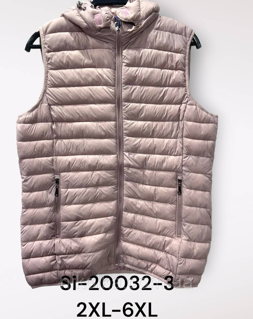 Безрукавки жіночі оптом, 2XL-6XL рр., арт. Si-20032-3