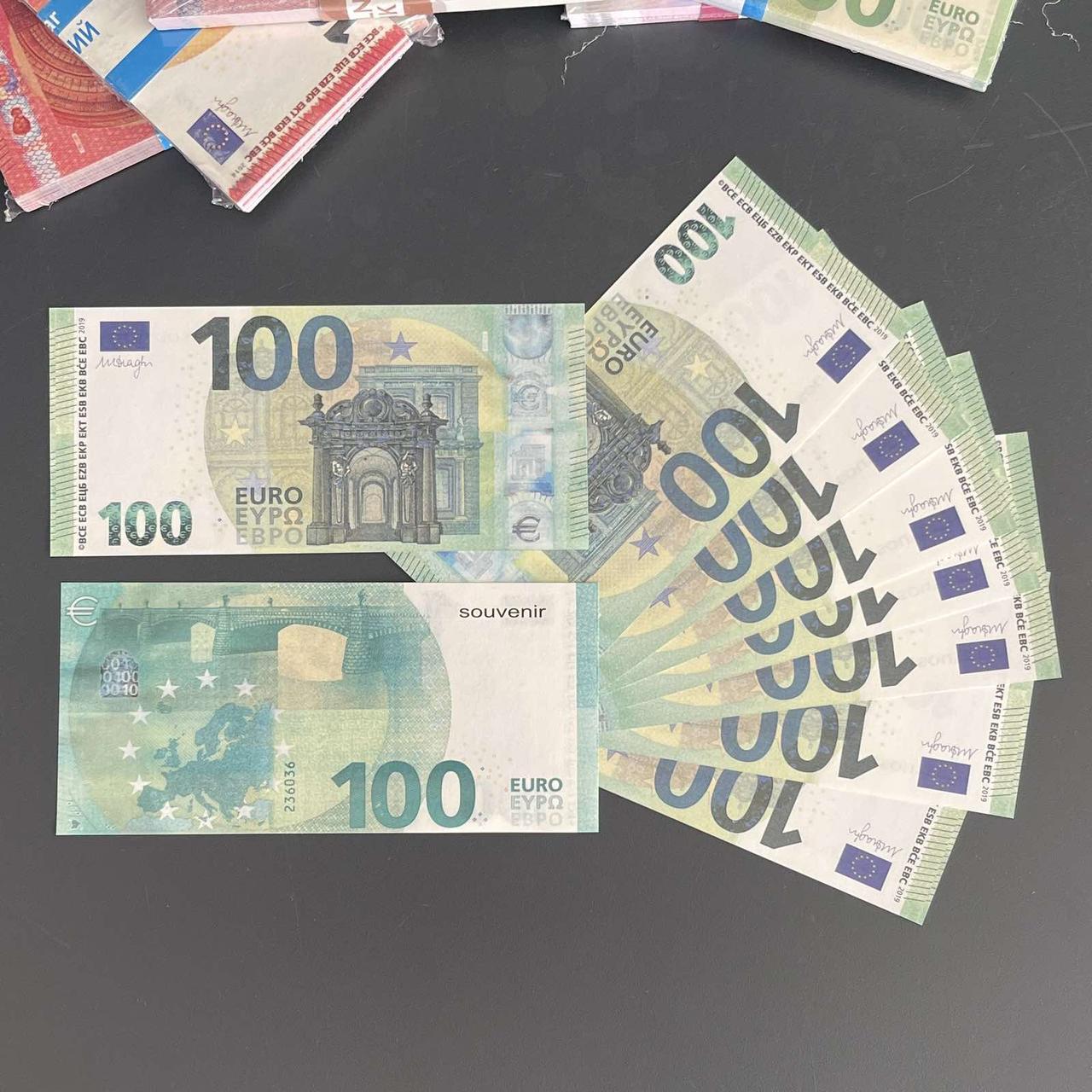 Сувенірні гроші "100 євро", Сувенирные деньги "100 евро"