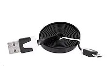 Кабель micro usb 1m плоский KK21D