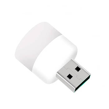 Лампочка LED із роз'ємом USB, 1 Вт, тепле жовте світло