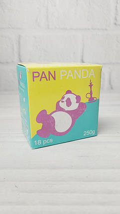 Кокосове вугілля Pan-Panda - 0.25 кг, 18 штук в коробці (Пан Панда), фото 2