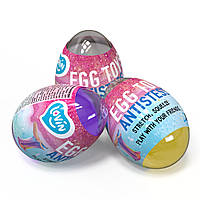 Лізун-антистрес Egg Toys Neon, TM Lovin, ЦЕНА ЗА 1ШТ, у яйці 6 см