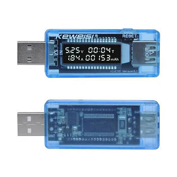USB Charger Doctor Keweisi KWS-V20 для вимірювання напруги, струму та ємності при зарядці мобільного пристрою