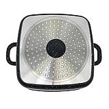 Набір посуду 14 предметів НК317 каструлі зі сковорідкою з антипригарним покриттям та кухонне приладдя, фото 9