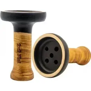 Чаша для кальяну 2×2 Hookah Flat - Black matt, фото 1