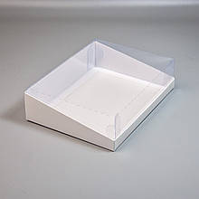 Коробка з прозорою кришкою 200*150*50 Біла