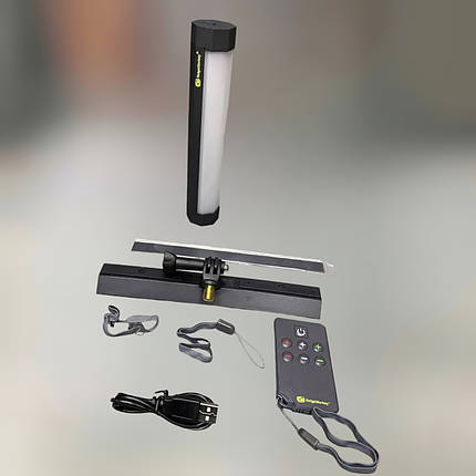 LED світильник акумуляторний RidgeMonkey Bivvy Lite Pro IR, зарядка USB, пульт, магнітне кріплення, RM122, фото 1