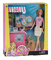 Игровой набор Кукла с питомцем и аксессуарами Магазин на колесах