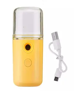 Зволожувач для шкіри обличчя Nano Mist Soraver Жовтий