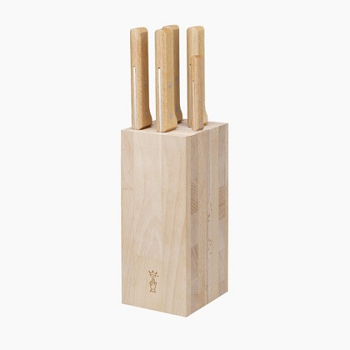 Набір 5 ножів у блоці Opinel Parallèle Bread Block (002402)