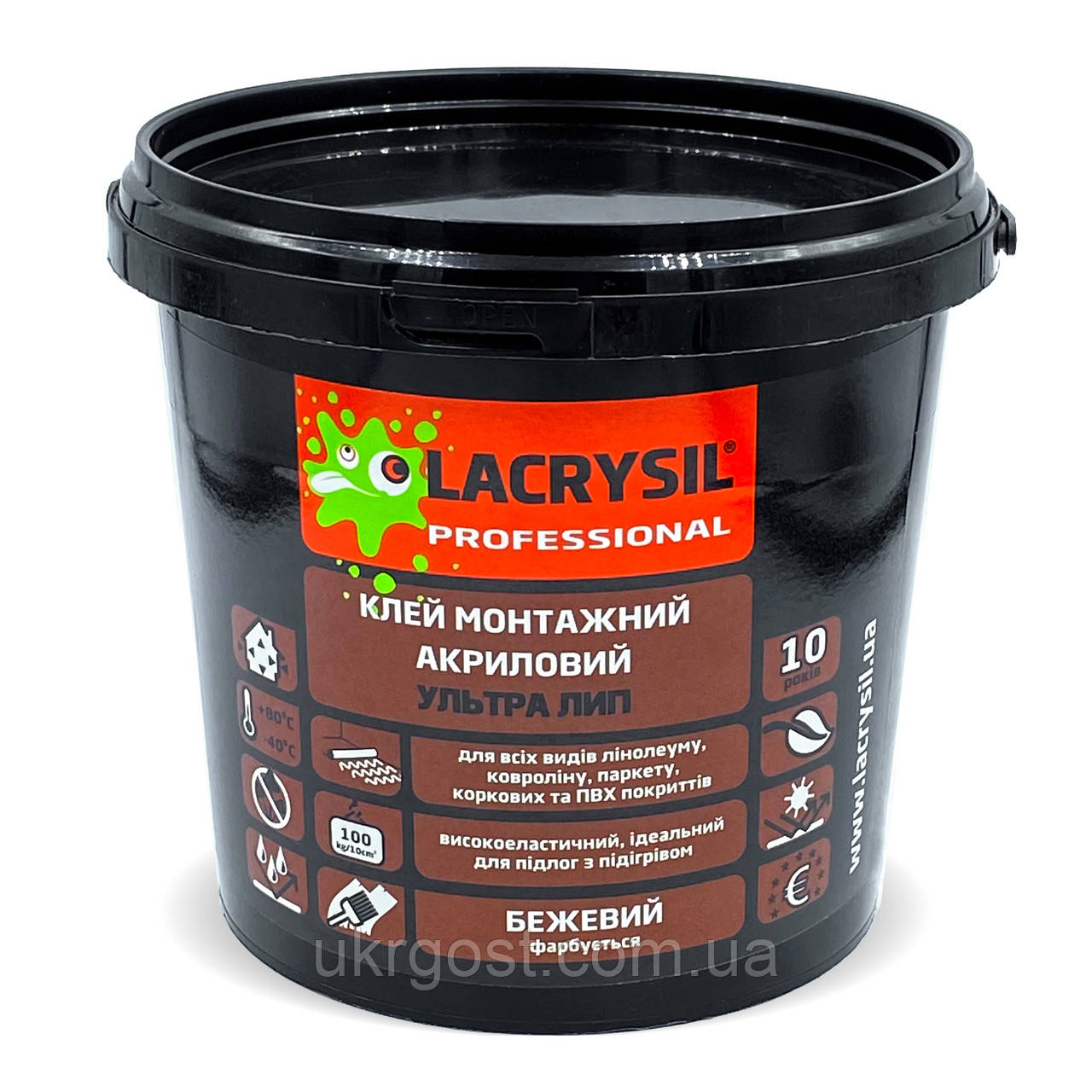 Клей будівельний для підлогових покриттів Lacrysil Ультраліп 6 кг