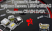 Прошивання блока SRS/Airbag/подушок безпеки, скидання/чищення/зняття Crash Data Opel