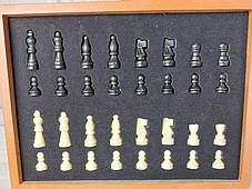 Шахи з дерева + ЛОТО 30х30, в подарунковому варіанті!, фото 3