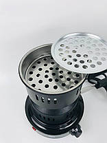 Плитка електрична Monster Hookah 002 з потужністю 650W - Black, фото 4