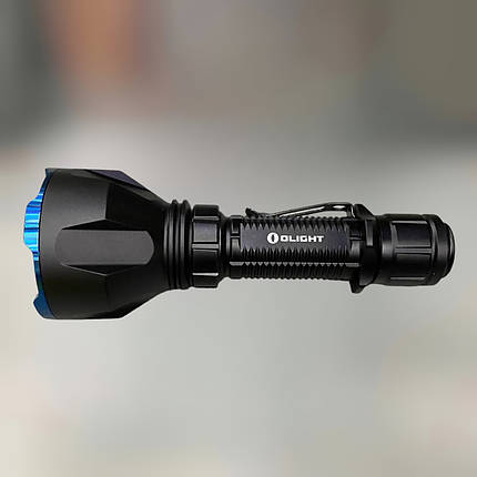 Ліхтар тактичний Olight Warrior X Turbo Black, 1000 м, 1100 лм, IPX8, потужний далекобійний ліхтар, фото 1