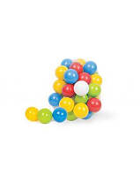 Кульки м'які для сухих басейнів, d-8 см, у сітці 60 штук, 40*31*31 см, ТМ Технок, Україна (4 шт.)