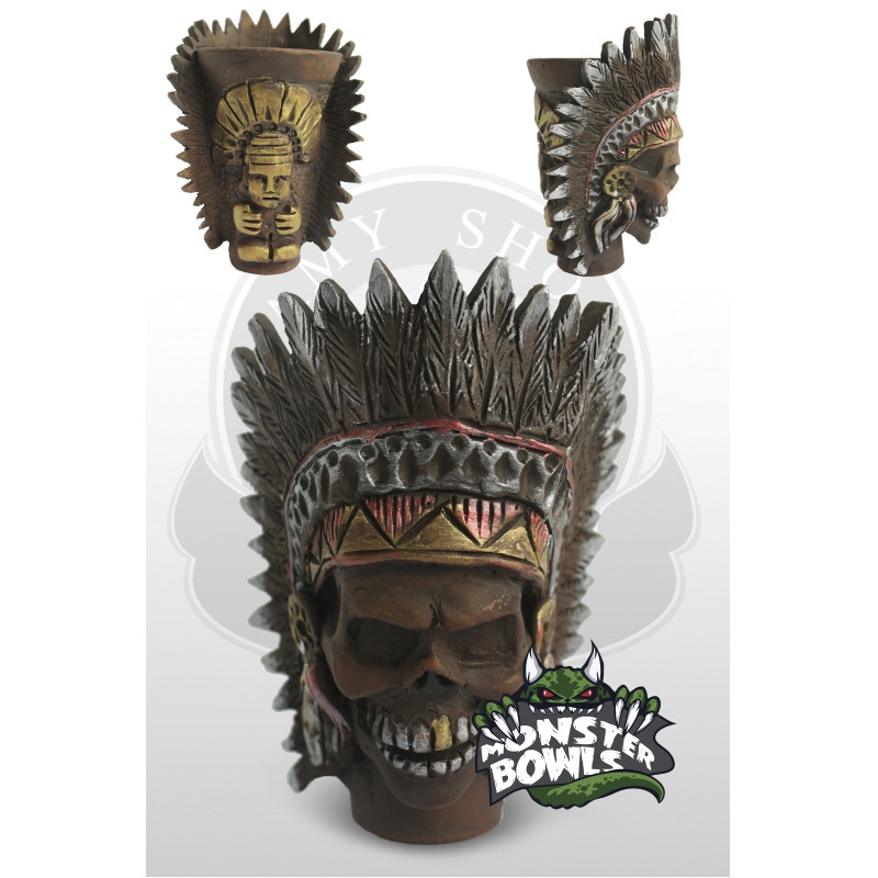 Чаша для кальяну Monster Bowls - Shaman skull