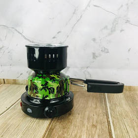 Плитка електрична Monster Hookah 002 з потужністю 650W - Green