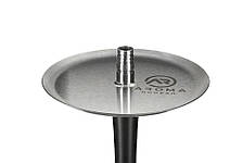 Кальян із нержавіючої сталі з основою з поліацеталі Aroma Hookah - X-Ray, Black (чорний), фото 4