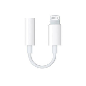 Адаптер Apple Lightning to 3.5mm Headphones, білий