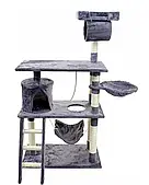 Будинок для ліжка cat scratter tower з гамаком xxl