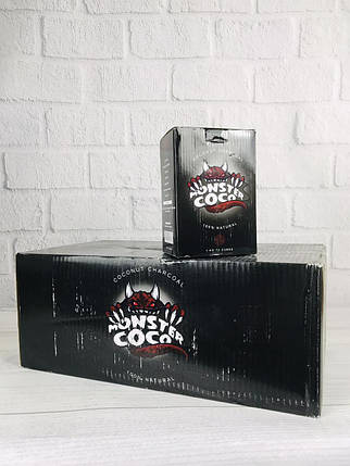 Кокосове вугілля Monster Coco - 20 кг, 72 шт в упаковці, фото 2
