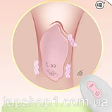 Вібратор вагінально-кліторальний у трусики, Вібратор прихованого носіння для точки G з пультом, інтимні іграшки, фото 6