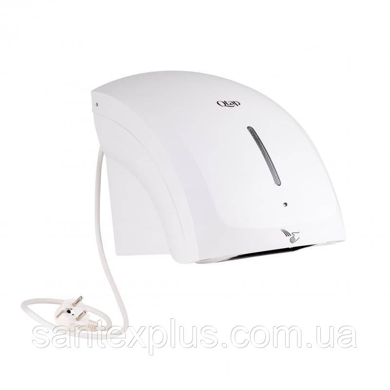 Сушарка для рук Qtap Pohodli настінна QTS2000MP White (Pobut)