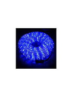Гірлянда Дюралайт із перехідником, 20 м, синє світло від мережі, у кор. 27*27*6 см