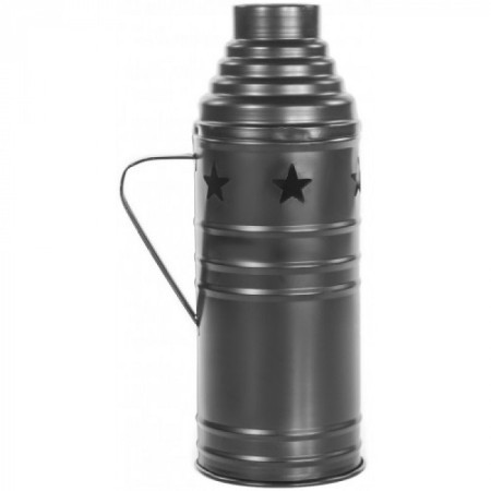 Ковпак для кальяну із нержавіючої сталі для захисту чаші від падіння вугілля Hype Зірки, чорний