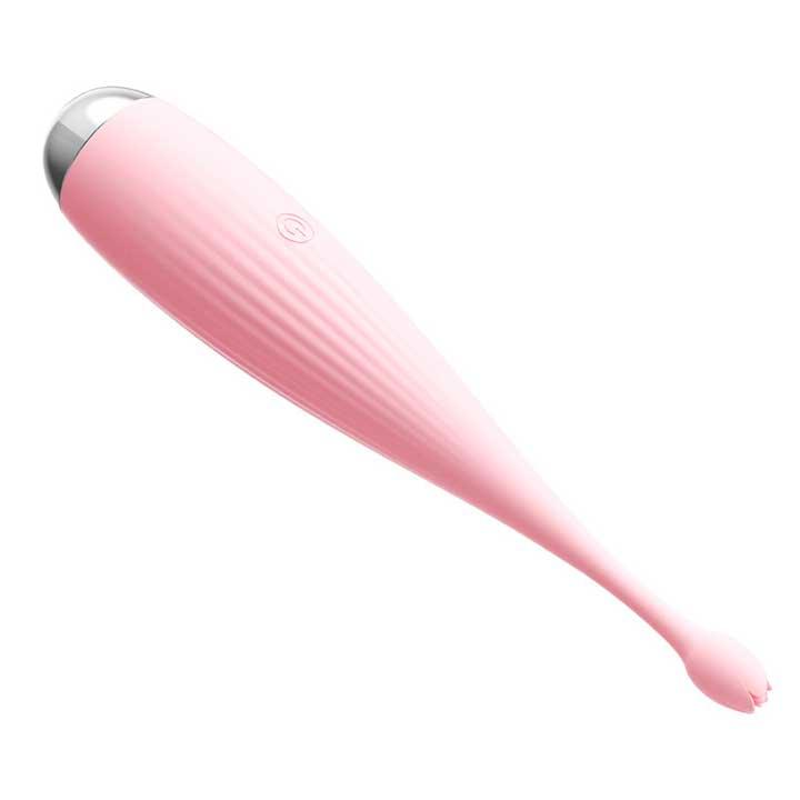 Вібратор для клітора і сосків Satisfyer Twirling Joy - Світло-рожевий - Вібратори, фото 1