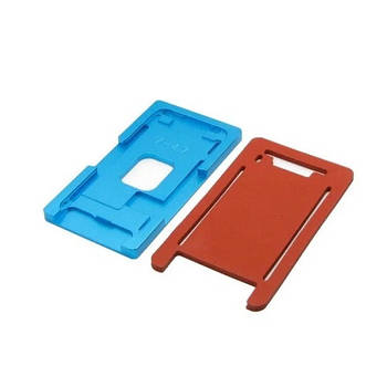 Комплект форм з металу та гуми для iPhone 7, для відцентрування і склеювання дисплея