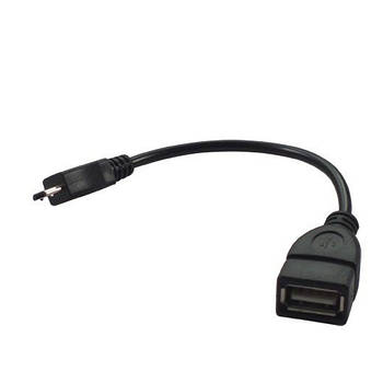 Перехідник-OTG USB 2.0 to microUSB black