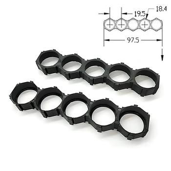 Холдери 18650 стільники розбірні