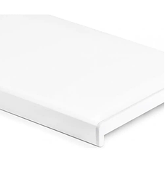 Підвіконня пластикові білі глибиною 100 мм