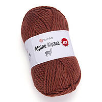 YarnArt ALPINE ALPACA NEW (Альпін Альпака) № 1452 теракот (Напіввовна пряжа, нитки для в'язання)