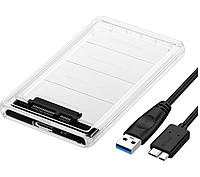 USB 3.0 внешний пластиковые карман кейс флешка для 2.5" SATA HDD SSD