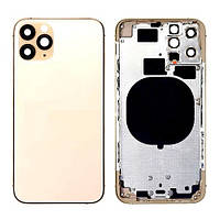 Корпус iPhone 11 Pro gold (оригинал) A+