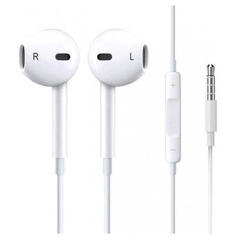 Навушники HOCO M1 Original Series For Apple mini- jack white (with mic)