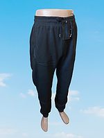 Спортивные штаны мужские тёплые манжет К-2205 р.50,52,54,56,58 чёрный,серый.От 5шт по 259грн