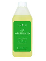 Профессиональное массажное масло Thai Oils «Aloe green tea» Алое Зеленый чай 1000 ml