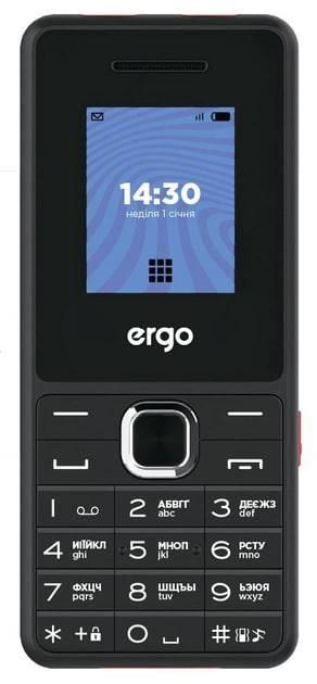 Телефон ERGO E181 Black Dual SIM, фото 1