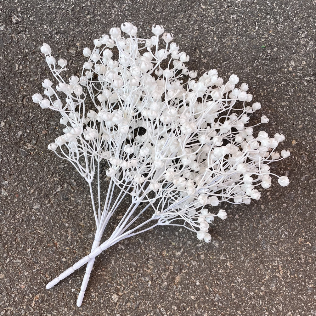 Букет пластиковий гіпсофіли 31 см, фото 1